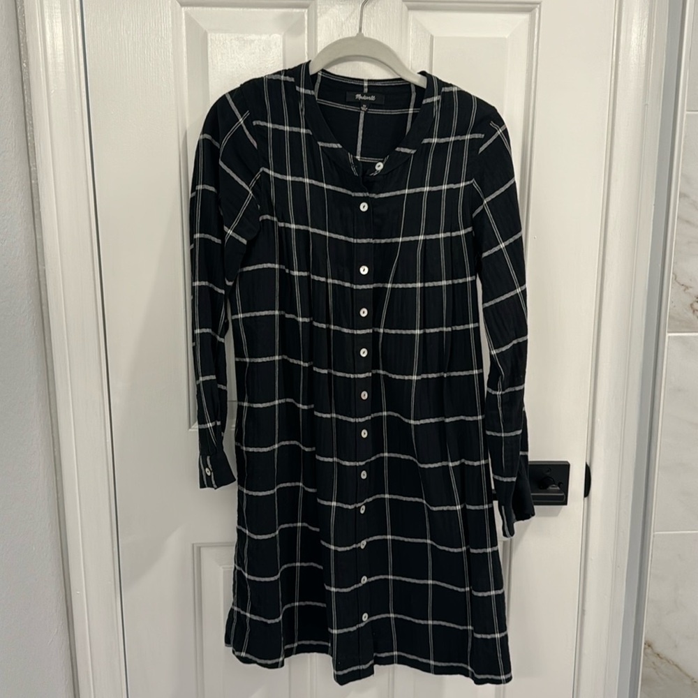 Madewell black dress
